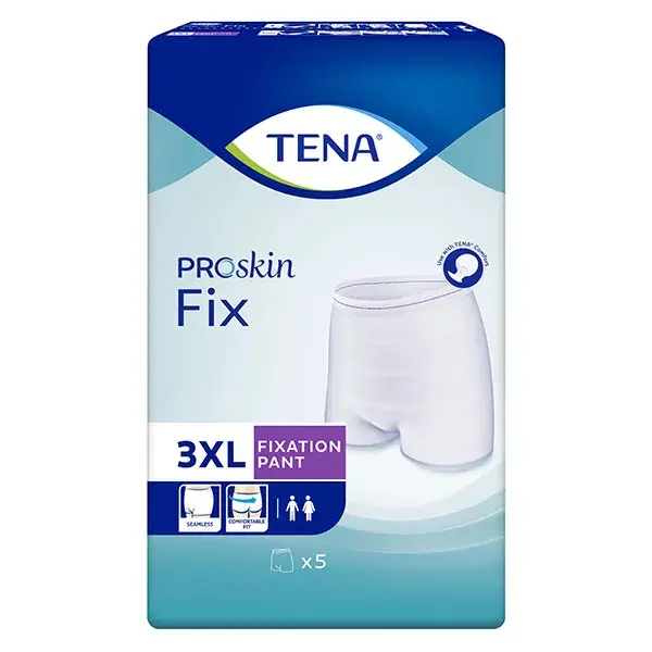 TENA Proskin Fix Slip de Maintien Taille 3XL 5 unités