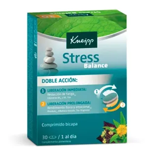 Kneipp Stress Balance Bilayer para reduzir o estresse 30 comprimidos