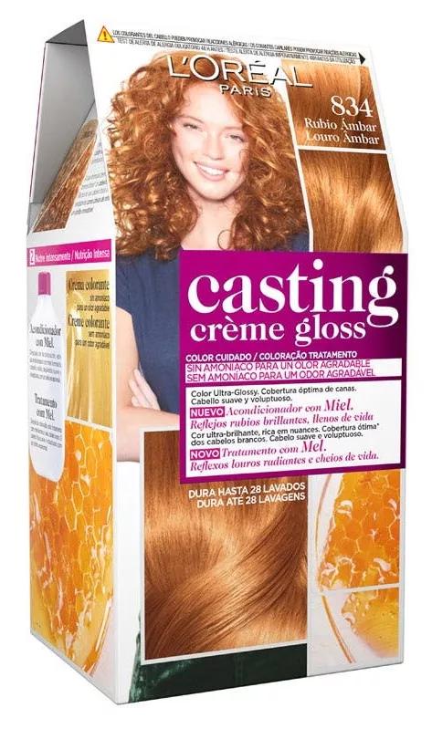 L'Oréal Casting Crème Gloss Coloraçao No. 834 Amber Blonde