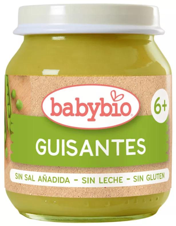 Babybio Jar of Peas +6m 130 gr