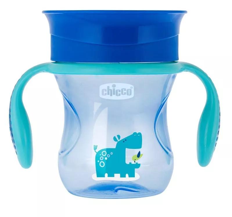 Chicco + 12m Perfect 360 Kop Blauw 200ml