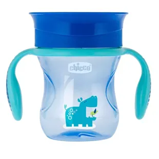 Chicco + 12m Perfect 360 Kop Blauw 200ml