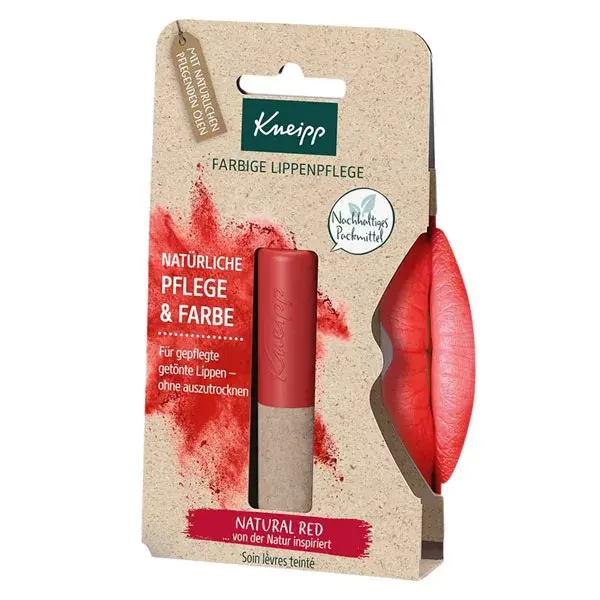 Kneipp Soin des Lèvres Baume Teinté Natural Red 3,5g