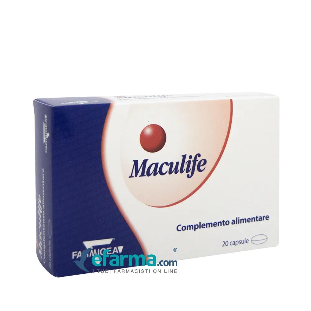 Maculife Integratore per Occhi 20 Capsule