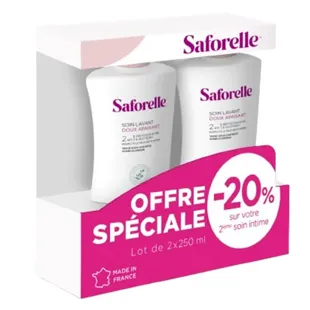 Saforelle Trattamento Intimo Delicato 2 x 250 ml