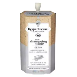 Shampoo solido Respectful My Organic Detox 75 g