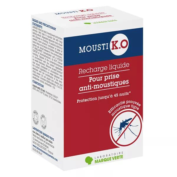 Ricarica di liquido repellente ml 33 MoustiKologne