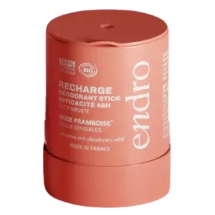 Endro Cosmétiques 48h Deodorant Stick Refill, Pink and Raspberry, 50g