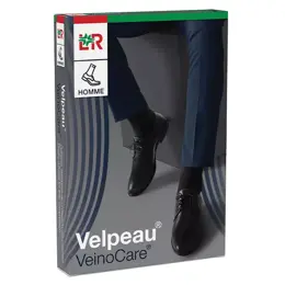 Velpeau Veinocare Homme Chaussette Classe 2 Taille XL Gris