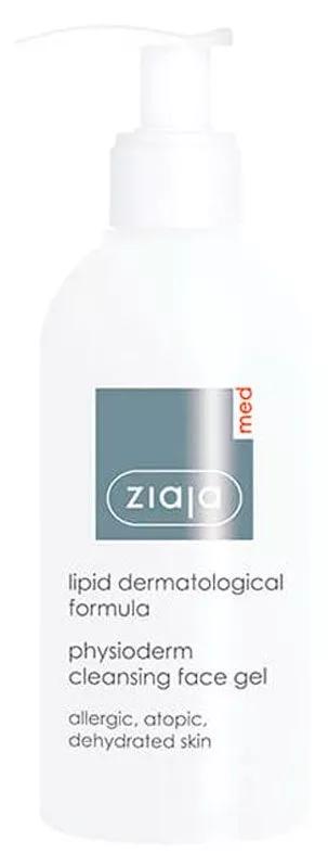 Ziaja Med Gel Limpiador Facial Fisioderm Lípidos 200 ml