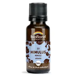 Biofloral 20 Mimulus Mimule Granules Bio Fleur De Bach Granules 19,5 Gr