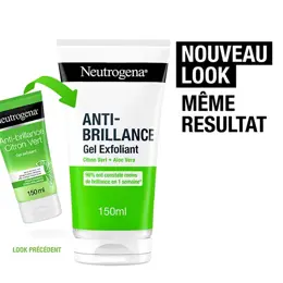 Neutrogena Anti-brillance Citron vert Gel Exfoliant 150ml