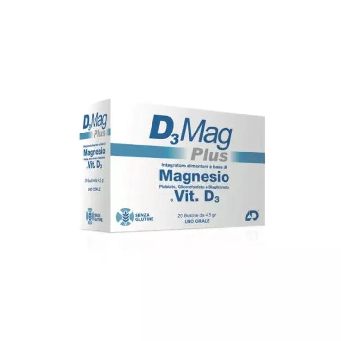 D3 Mag Plus Integratore Magnesio 20 Bustine