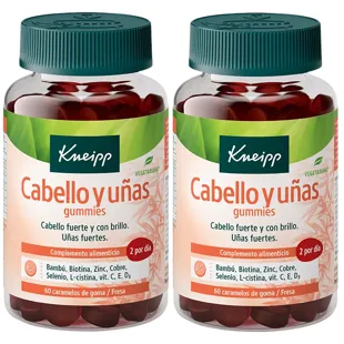 Kneipp Gummies Hair and Nails with Biotin and L-Cysteine 2x60 Gummies