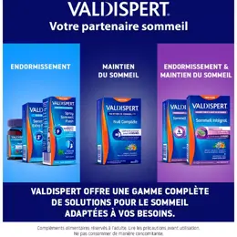 VALDISPERT Sommeil Intégral Mélatonine 1,9mg et Plantes 30 comprimés