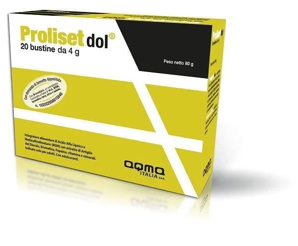 Proliset Dol Integratore a base di Bromelipox 20 bustine