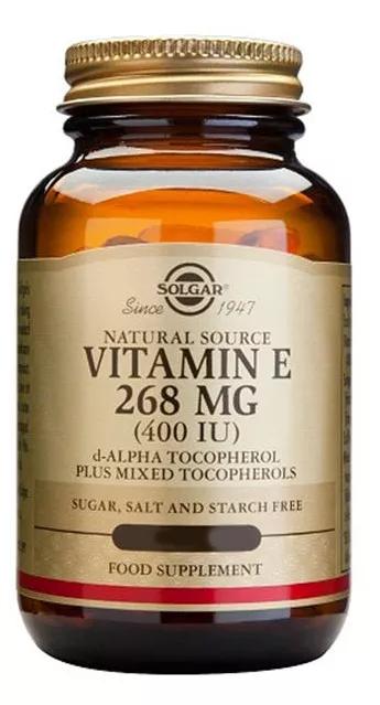Solgar Vitamina E 400 UI 268 mg 250 comprimidos