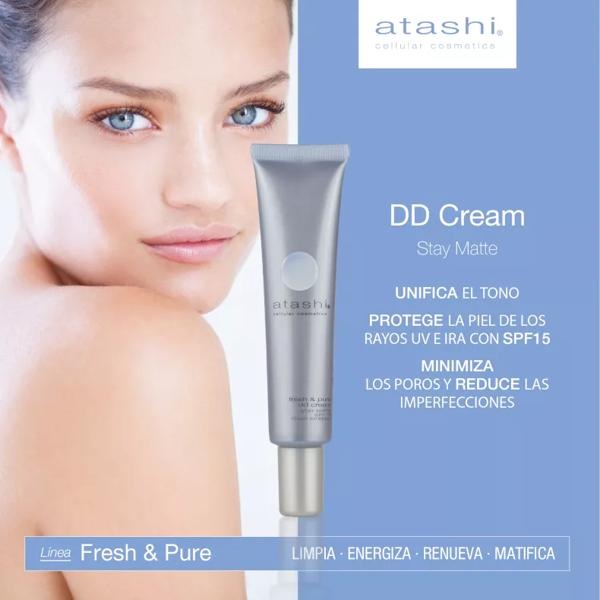 DD Cream Stay Matte Fresh & Pure SPF15 Atashi Intense Tone 40ml