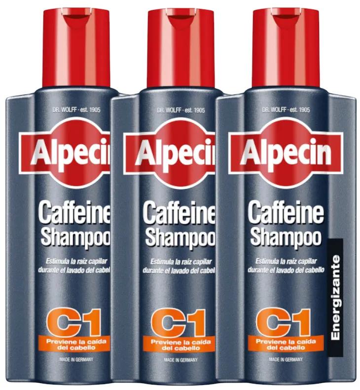 Alpecin Caféine C1 Shampoing 3x375 ml