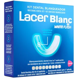 White Flash Lacer Blanc Blanchiment Dentaire Kit