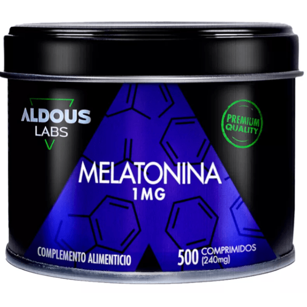 Aldous Labs Pure Melatonine 1 mg 500 tabletten