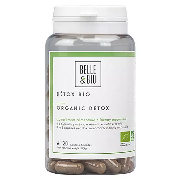 Belle & Bio Organic Detox 120 capsules