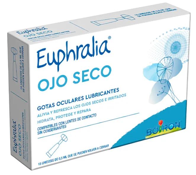 Euphralia Ojo Seco Gotas Oculares Lubricantes 15x0,5 ml