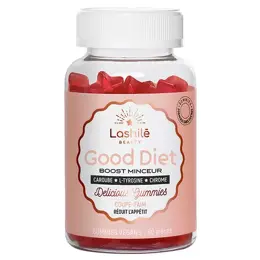 Lashilé Beauty Good Diet Boost Minceur Coupe-Faim Anti-Fringales 60 gummies