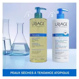 Uriage Xémose Huile Lavante Apaisante Corps Peaux Sèches Atopiques 500ml