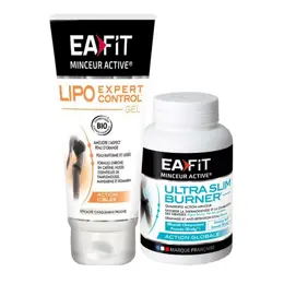 Eafit Ultra Slim Burner 120 gélules + Gel Lipo Expert Control 200ml Offert