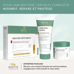 Biocyte Kératine Forte 900mg Boost Croissance Résistance du Cheveu 120 gélules