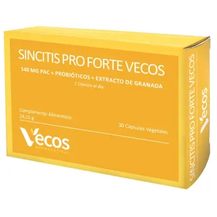 Vecos Nucoceutical Sincitis Pro Forte 30 Capsules