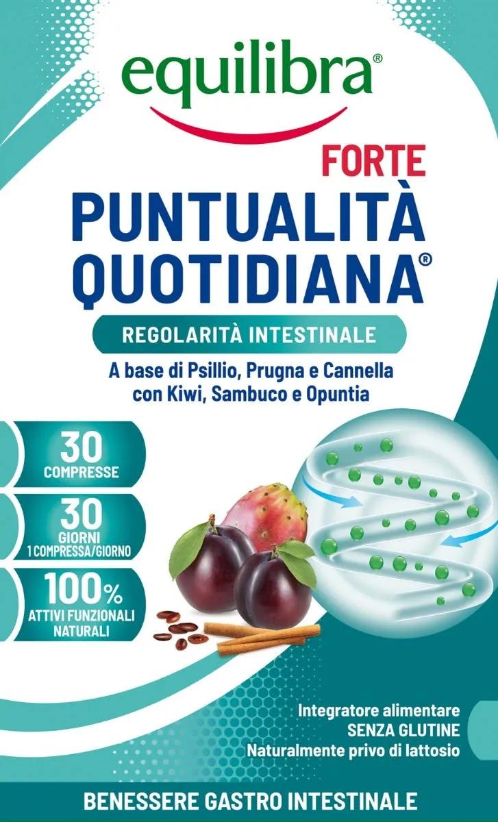 Equilibra Puntualità Quotidiana Forte Regolarità Intestinale 30 Compresse