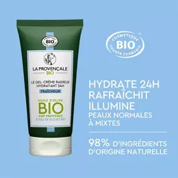 La Provençale Radieuse Gel-Crème Fraîcheur Hydratant 24h Bio 50ml