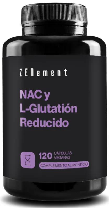 ZENement NAC et L-Glutathion réduit 120 Capsules végétaliennes