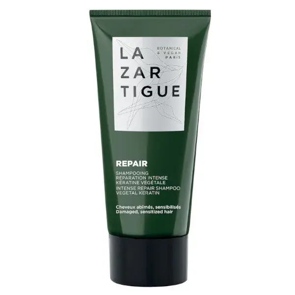 Lazartigue Repair Shampoing Réparation Intense Kératine Végétale 50ml