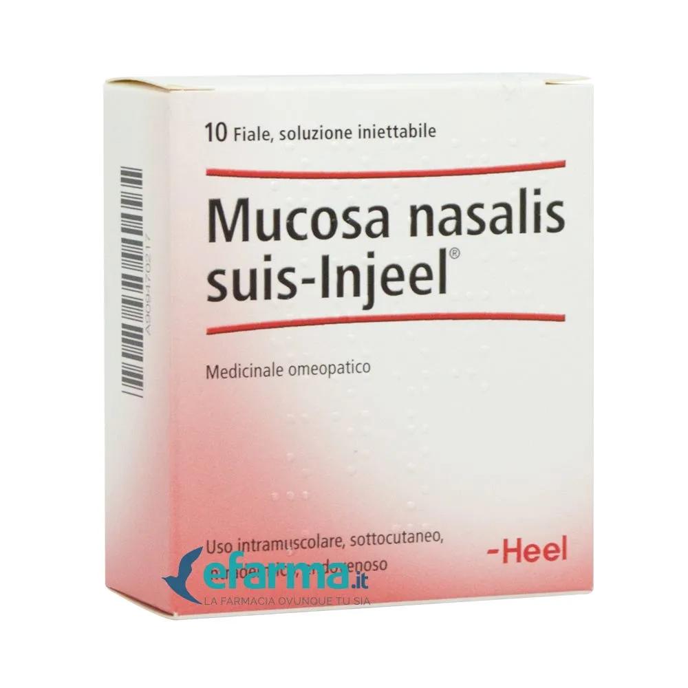 Guna Heel Mucosa Nasalis Suis-Injeel Rimedio Omeopatico Per Vie Respiratorie 10 Fiale