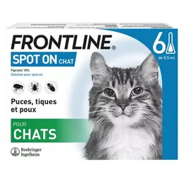 Frontline Spot On Chat 6 pipettes