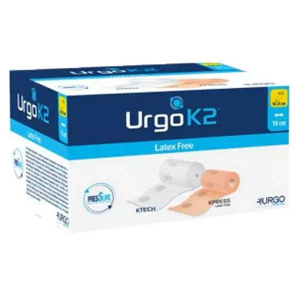 Urgo Médical K2 Latex Free Kit Compression Bands 18 to 25cm 10cm