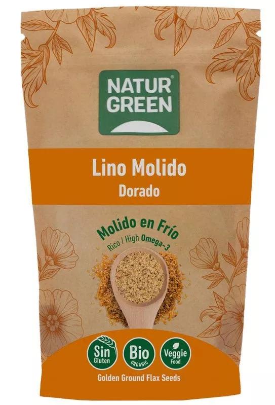 NaturGreen Semillas de Lino Dorado Molido Bio 225 gr