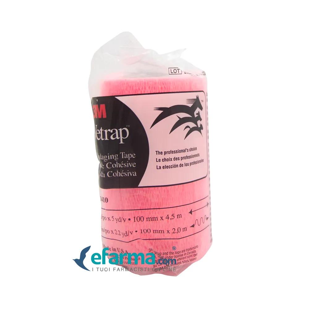 Vetrap Fascia Elastica Fucsia Uso Veterinario 10 cm