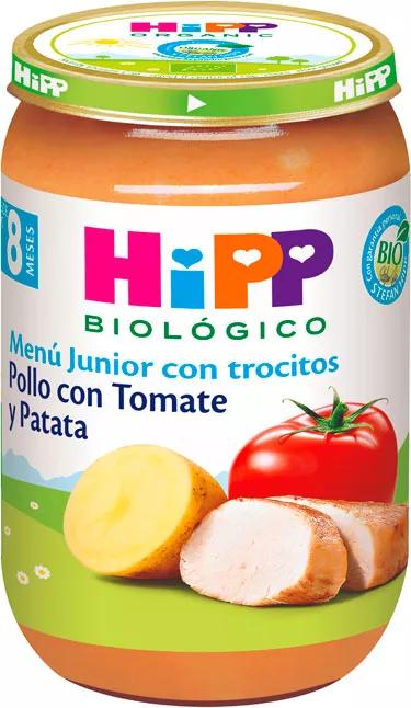 Imagen de HiPP Tarrito de Pollo con Tomate y Patata +8m BIO 220 gr