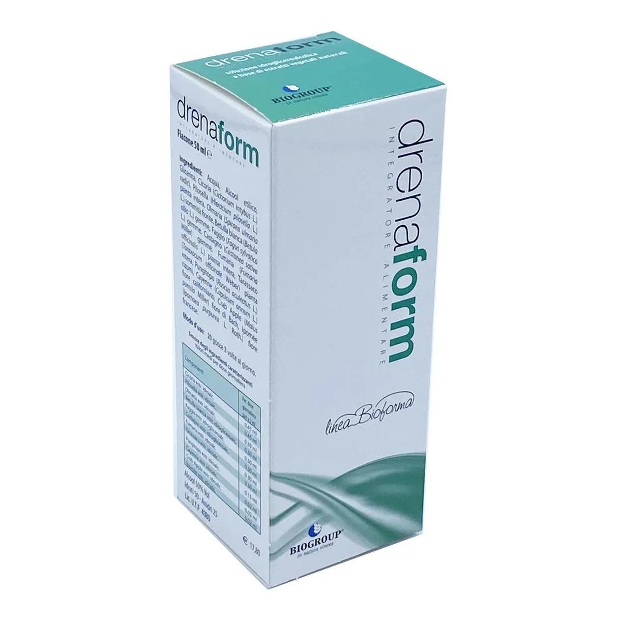 Biodren Drenaform Integratore Depurativo e Drenante 50 ml