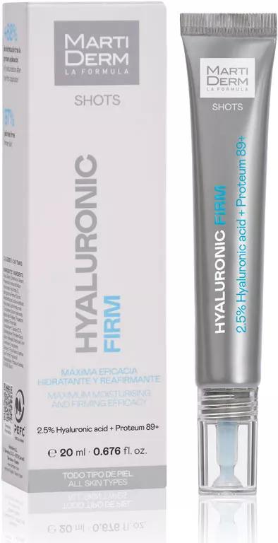 MartiDerm Shots Hyaluronic Firm 2,5% Ácido Hialurónico 20 ml