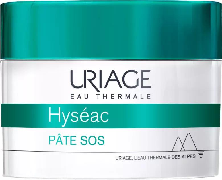 Uriage Hyseac Pasta SOS Anti-Imperfecciones Arcilla Verde, Árbol de Té 15 gr