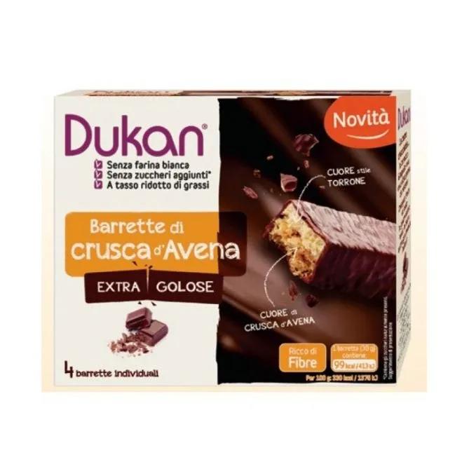 Dukan Barrette alla Crusca D'Avena Gourmand 4 Pezzi