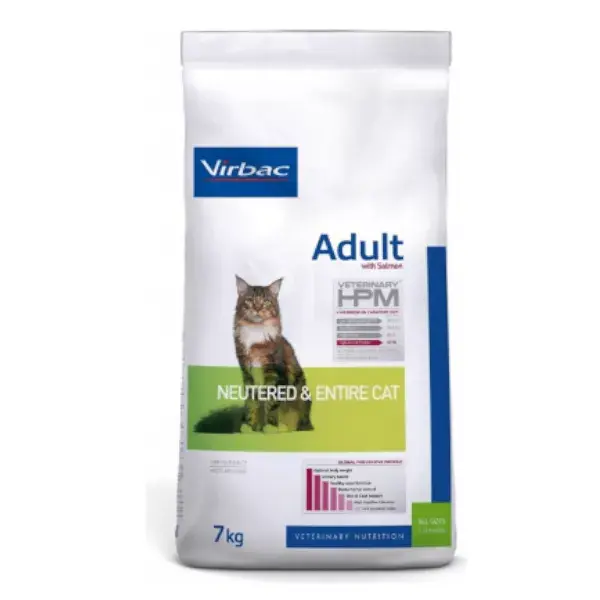 Virbac Veterinary hpm Neutered Gaots Adultos (+12meses) Alimento 7kg