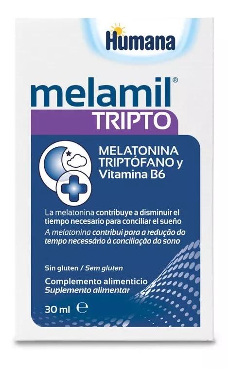 Humana Baby Melamil Tripto Melatonina, Triptófano e Vitamina B6 30 ml 