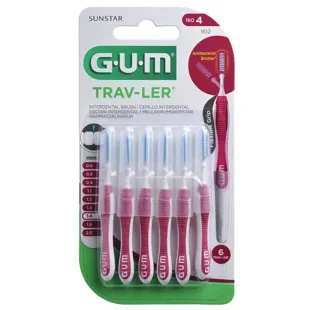 Gum Interdental brush Travler 1, 4 mm
