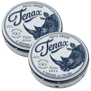 Tenax Matte Wax-Pomade Medium Hold 2x125 ml